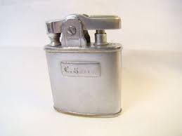 Antique Ronson Art Metal Works Matt Finish Automatic Lighter ...