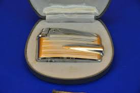 Ronson Varaflame color silver Bond Lighter + box - buy KuSeRa