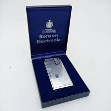 RONSON VARAFLAME Electronic Pocket Lighter With Original Box ...