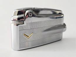 Vintage Ronson Varaflame Butane Lighter Original Case Mid ...