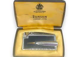 Vintage Ronson Varaflame Premier Silver Chrome Lighter | eBay