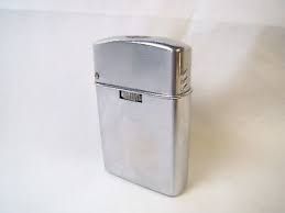 Vintage Sarome Brushed Chrome Flip Top Mid Century Gas Lighter Sparking Well A | eBay