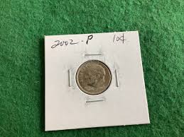 2002-P - Dime Coin - No 12570 - in a Protective 2x2 - Etsy