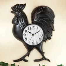 Rooster Clock | Bits and Pieces