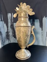 VTG Restoration Hardware Silver Plated Cocktail Martini Shaker Rooster Bar Ware | eBay