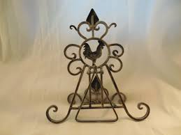 Nice metal Rooster chicken easel book display 10.5" | eBay