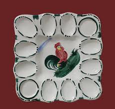 Rooster Deviled Egg Plate - Etsy