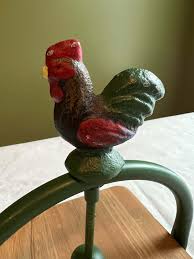 Farmhouse Rooster Napkin Holder | Rustic Kitchen Decor ...