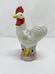 Late 19th C, Chinese Export Porcelain Famille Rose Rooster ...