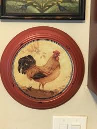 Cracker Barrel Vintage Style Distressed Country Farm Rooster Wall Decor Hanging | eBay