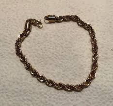 Vintage 14 KGP Rope Chain Bracelet - $23 - From Lisa's