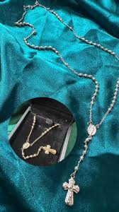 Dayed yellow gold rosary 🔱⚜️ 7,74gr / 55cm