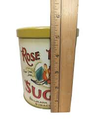 Vintage Tin Rose Brand Sugar Walrath & Manz Syracuse, NY ...
