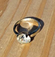 Nos Vintage 1970s Collector Metal Antique Fake Engagement ...