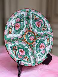 Vintage Macao China Plate Serve Tray // Handpainted Plate ...