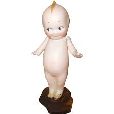 Similar Items to All Bisque Kewpie with Painted Shoes!!