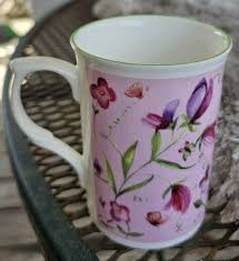 ROSE OF ENGLAND ~ Flowers ~ Coffee Mug Tea Cup ~ Fine Bone ...