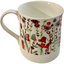 Rose of England Fine Bone China United Kingdom Bird Floral ...