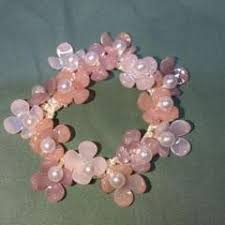 フラワービーズのヘアゴム - メルカリ