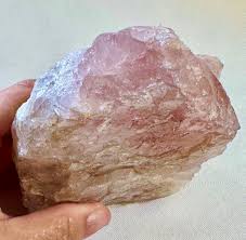 Rose Quartz Crystal Stone, Large, 2 Pound Stone, Salvage From the 1970's or So - Etsy
