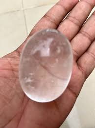 Natural 62MM A+Quality Crystal Clear Quartz Shaptik and Carved Shiva Lingam | eBay