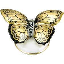 Butterfly Figurine Rosenthal Porcelain Art Deco Hand Painted ...
