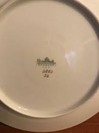Mid-Century ROSENTHAL CHINA BETTINA GOLD TRIM & Design 3283 ...