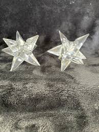 Rosenthal 9 pt star crystal candle holder | Mercari