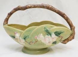 Sold at Auction: ROSEVILLE POTTERY APPLE BLOSSOM 310-10
