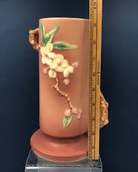 Vintage Roseville Apple Blossom Vase