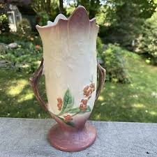 Roseville Pottery "Bittersweet" Vase 885 - 10 | eBay