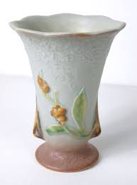 Jarrón floral agridulce vintage de Roseville Pottery de 6" n.° 882, alrededor de 1951. Muy buen estado. - Etsy España