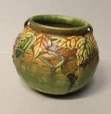 Bargain John's Antiques | Antique Blackberry Roseville ...