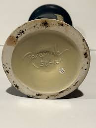 Vintage Roseville Pottery 58-14" Fox Glove Reproduction Vase | eBay