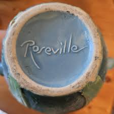 Immitation Vintage Roseville Art Pottery With Jonquil Featured - 1931 Featuring Large Double Hoop Handles - Etsy