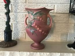 RARE 1938 Antique Roseville Pottery #139-8 Pink Bleeding ...