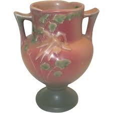 Roseville Pottery Columbine Vase. For Sale at Ruby Lane