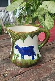 Vintage / Antique Te CO Trenton Lusteware Company USA Pitcher | eBay