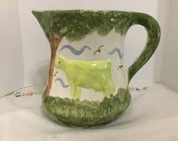 Vintage Clinshfield Artware Pottery, Cash Family Pottery Milk, Water, Tea, Juice, Beverage Pitcher - Etsy UK