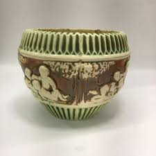 Sold at Auction: Roseville Art Pottery Donatello Bowl