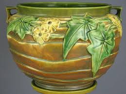 Sold at Auction: Roseville Jardiniere and Pedestal