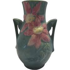 Roseville Pottery Vase. For Sale at Ruby Lane