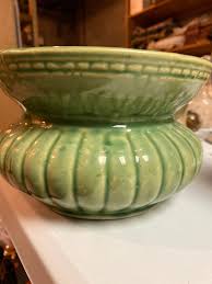 Green Ribbed Cuspidor - Etsy