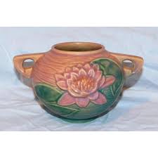1930s Roseville Water Lily Vase | Chairish
