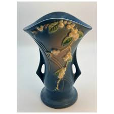 Roseville Snowberry Art Pottery Vase. For Sale at Ruby Lane