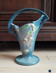 Roseville Pottery Basket | eBay