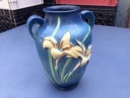 U.S.A. - ROSEVILLE POTTERY - ZEPHYR LILY VASE - 134-8 | eBay