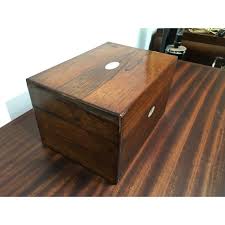 Victorian Gentleman's Traveling Dressing Table Set | Chairish