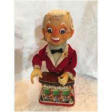 Non-Functioning 1950's Rosko Bartender Battery Operated Tin ...