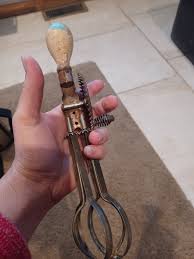 Vintage A&J Hand Mixer/ Egg Beater Pat. Oct 9, 1923 Made in USA | eBay